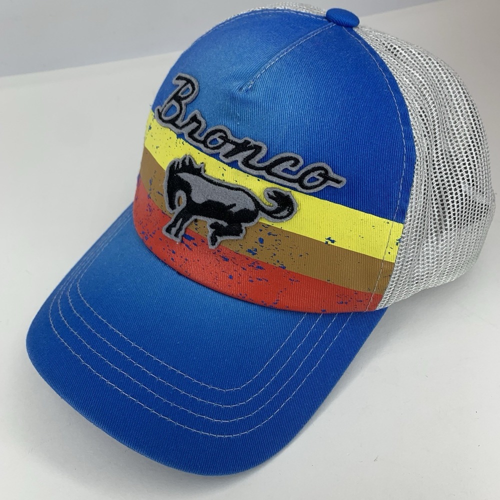 Official Ford Bronco Hat Mesh Adjustable OSFM Snapback Baseball Cap